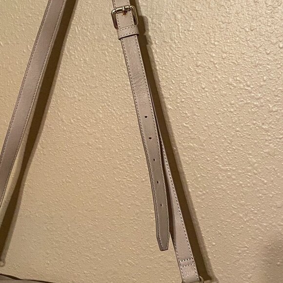 Danielle Nicole Beige Shoulder Tote/satchel Purse Folding Magnet Top Closure - Picture 6 of 12